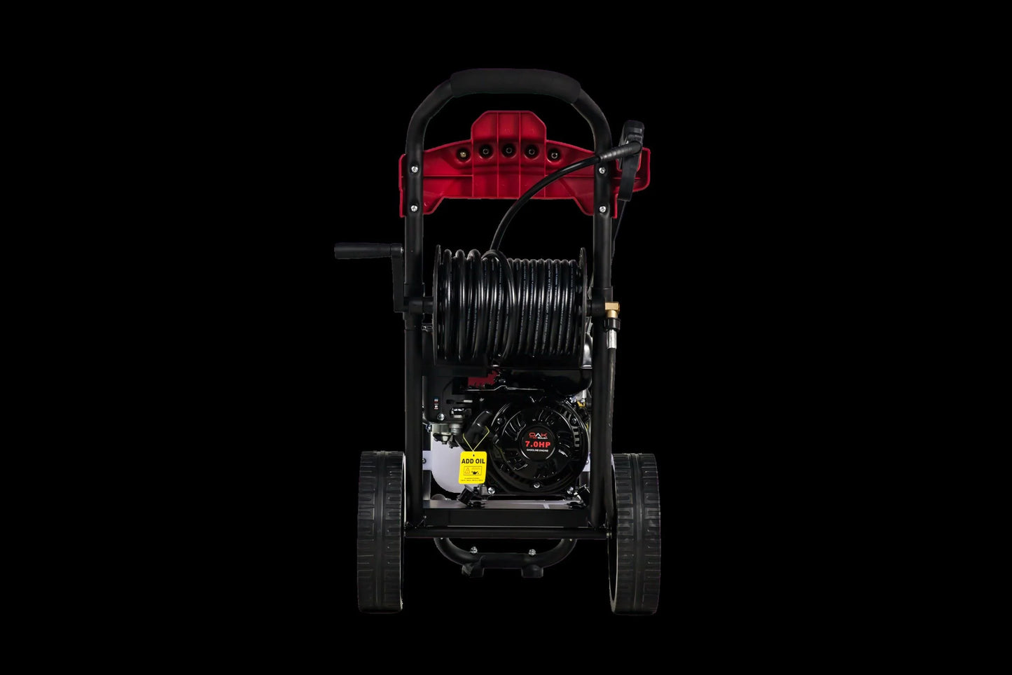 Pressure Washer, 7 HP, Gasoline-Powered, 2900 PSI