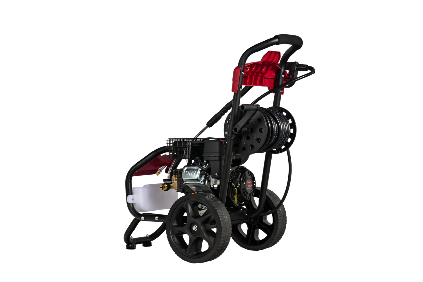 Pressure Washer, 7 HP, Gasoline-Powered, 2900 PSI
